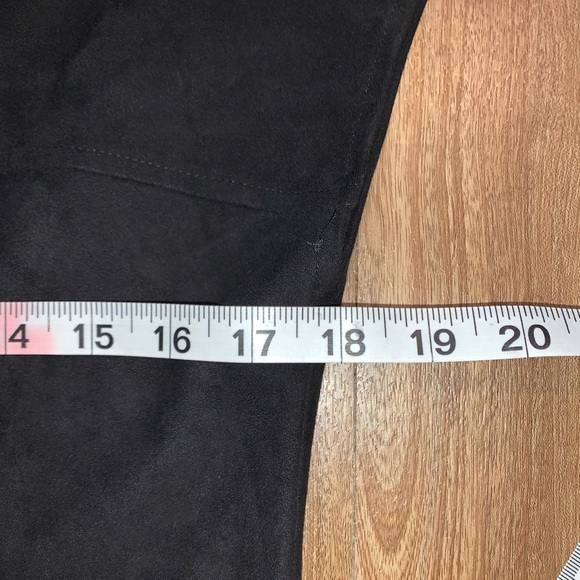 Vakko Sport Suede Black Fringe Dress | XS - Picture 5 of 7